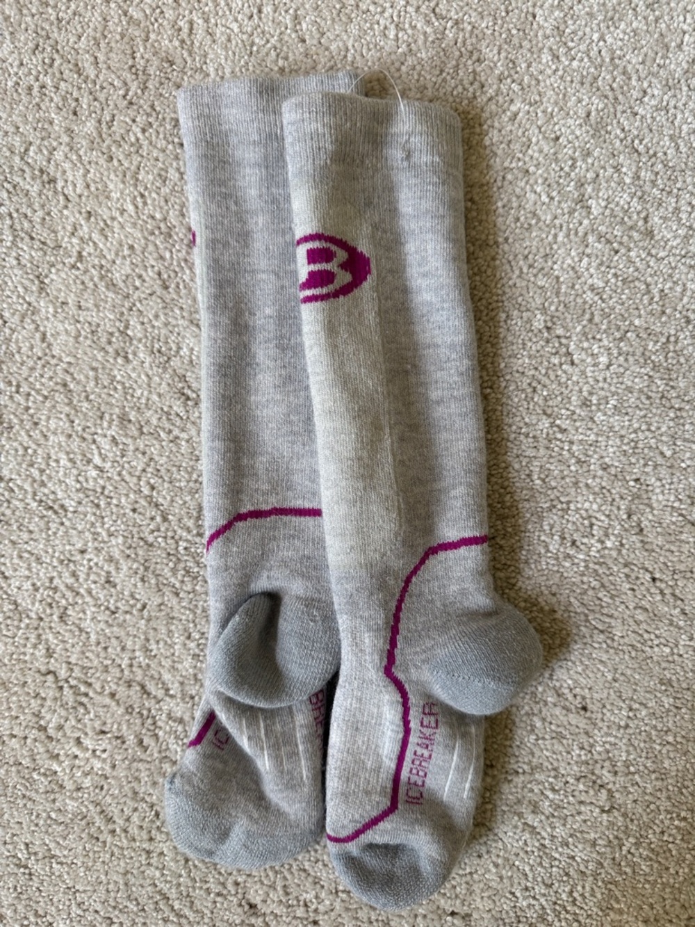 Icebreaker socks grey kids medium